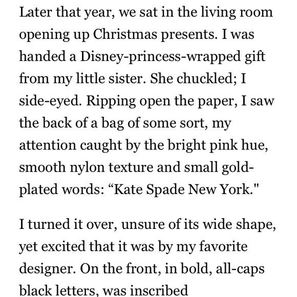 Thank you, Kate Spade ❤️ - Picture 4 of 8